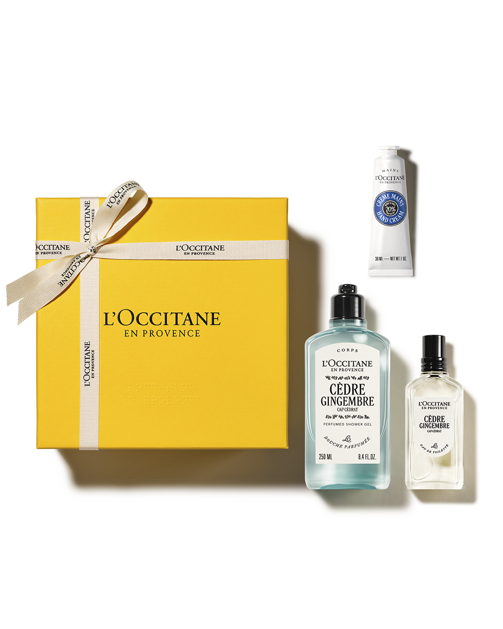 Coffret Perfume de Homem Cèdre Gingembre | L'Occitane